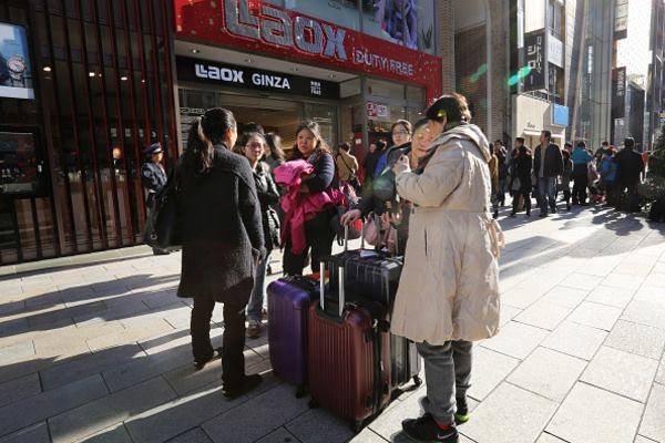 春節に来る中国人観光客